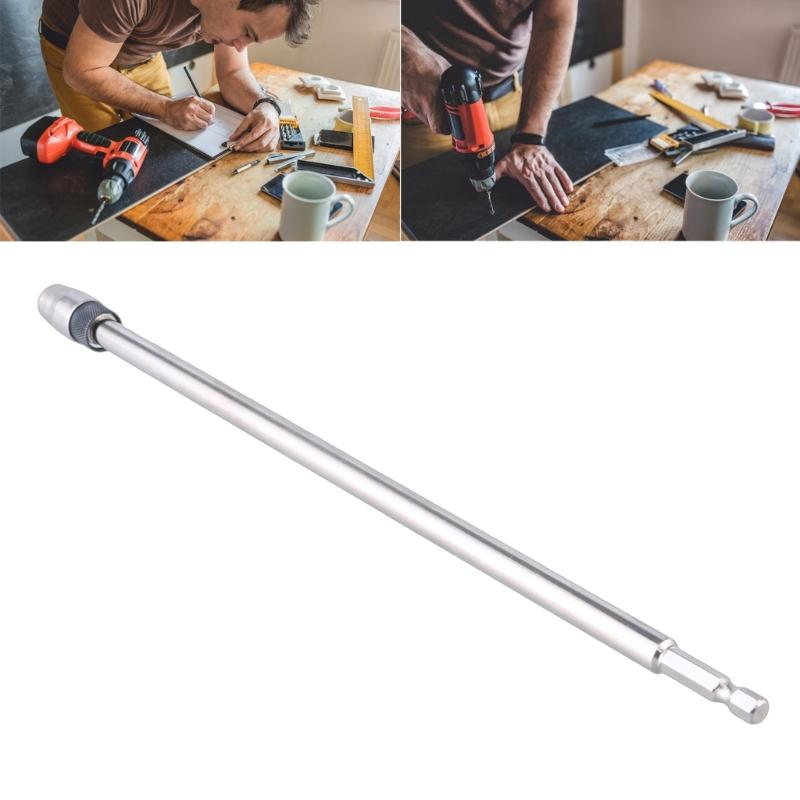 Magnetic Bit Holder 300mm 12inch Drill Bit Extension Rod Magnetic Drill Screwdriver 1/4inch Hex Bit Holder
