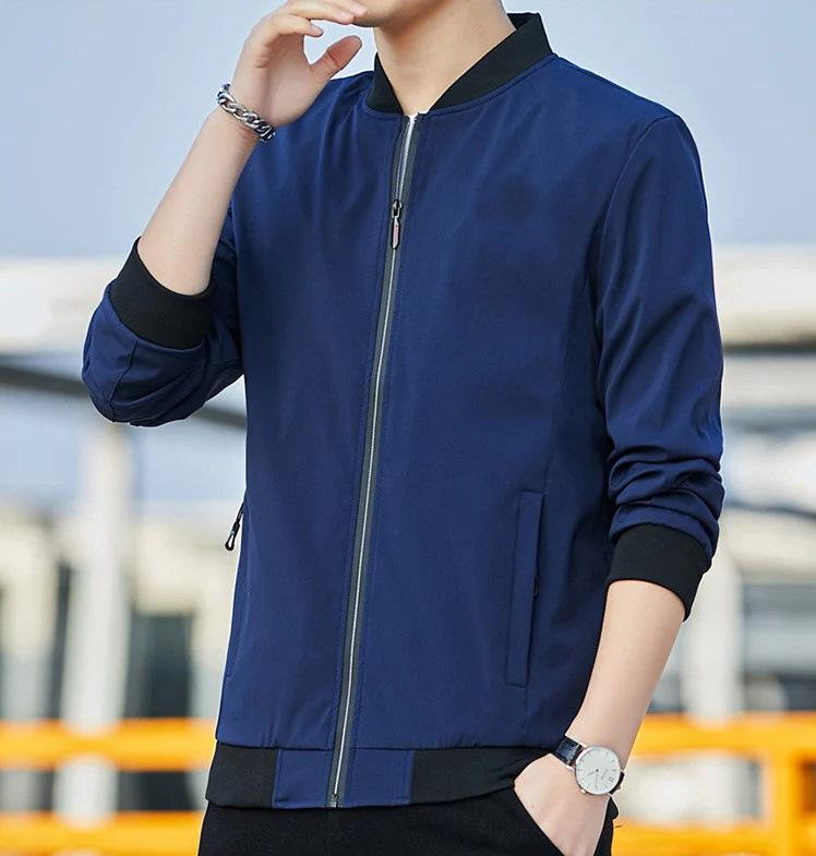 Мужские пальто весна и осень новый корейский стиль модная повседневная осенняя одежда — фото 5