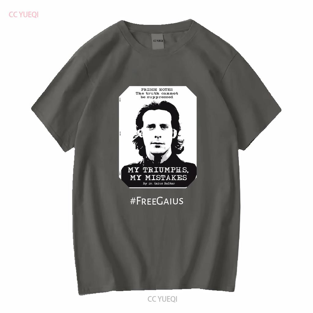 Battlestar Galactica T Shirt Gaius Baltar long or short sleeves vintage Washed Soft Comfortable Unisex streetwear Versatile