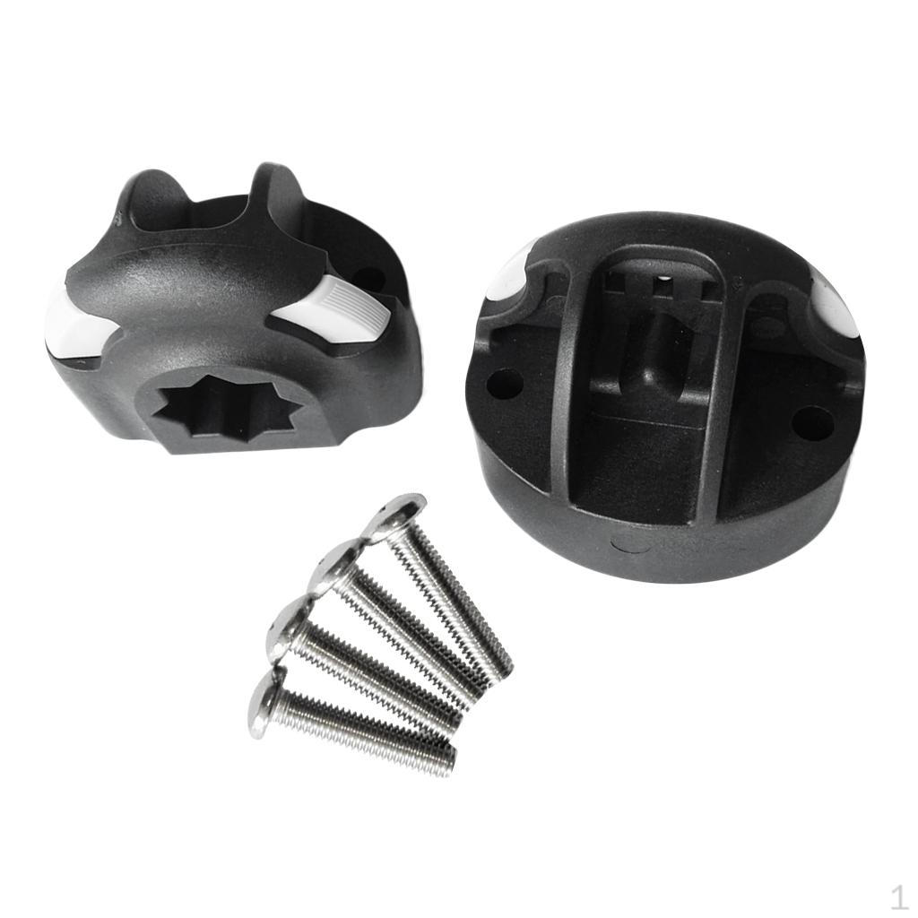 2 Pieces Nylon Fishing Rod Holder Tackle Accessories for Marine, Kayaks, Boats, Sailboats,