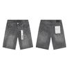 Trendige Marke PURPLE BRAND JEANS Europäische und amerikanische High-Street-weite vielseitige Jeans-Shorts für Männer und Frauen