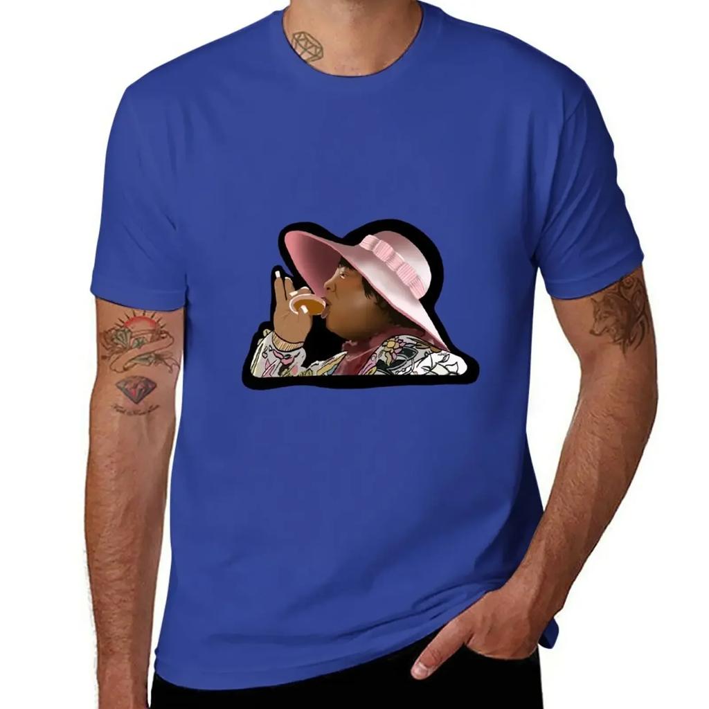 Norbit - Rasputia sucking jelly out of donut T-Shirt tops Short sleeve tee oversized mens clothing