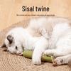 Silvervine Catnip Teaser Wand: Extra Large, Bite-Resistant Cat Toy for Self-Play, Boredom Relief, Teeth Grinding, and Cleaning.