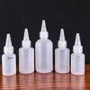 30/50/100ml HDPE Semi-transparent Graduated Squeeze Bottle with Scale for Ink, Glue, or Droppers