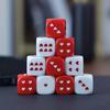 1/2/4 Pezzi Dadi a Forma di Cuore Angoli Arrotondati Dadi Acrilici Per Bar Festa Giochi in Famiglia Accessori per Giochi da Tavolo