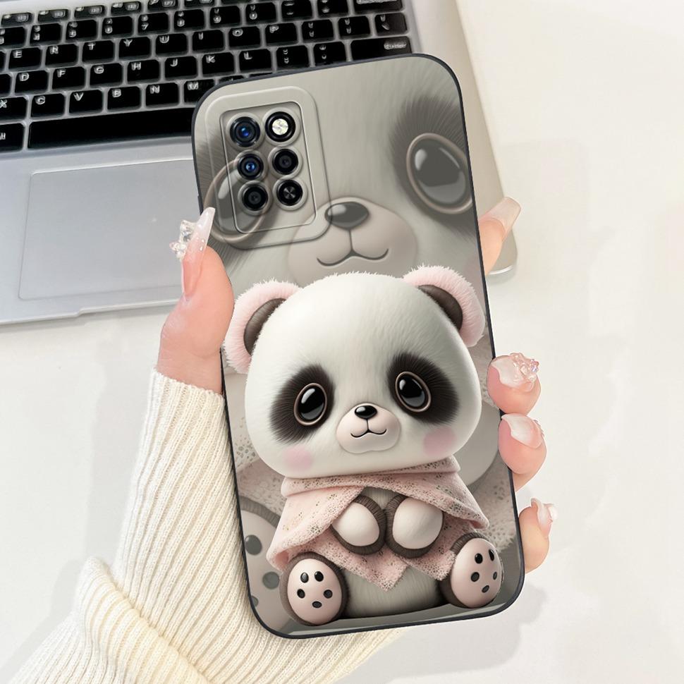 For Infinix Note 10 Pro Case X695 X695D Beautiful Flower Soft Silicone TPU Phone Cover For Infinix Note 10 Note10 Pro Case Funda