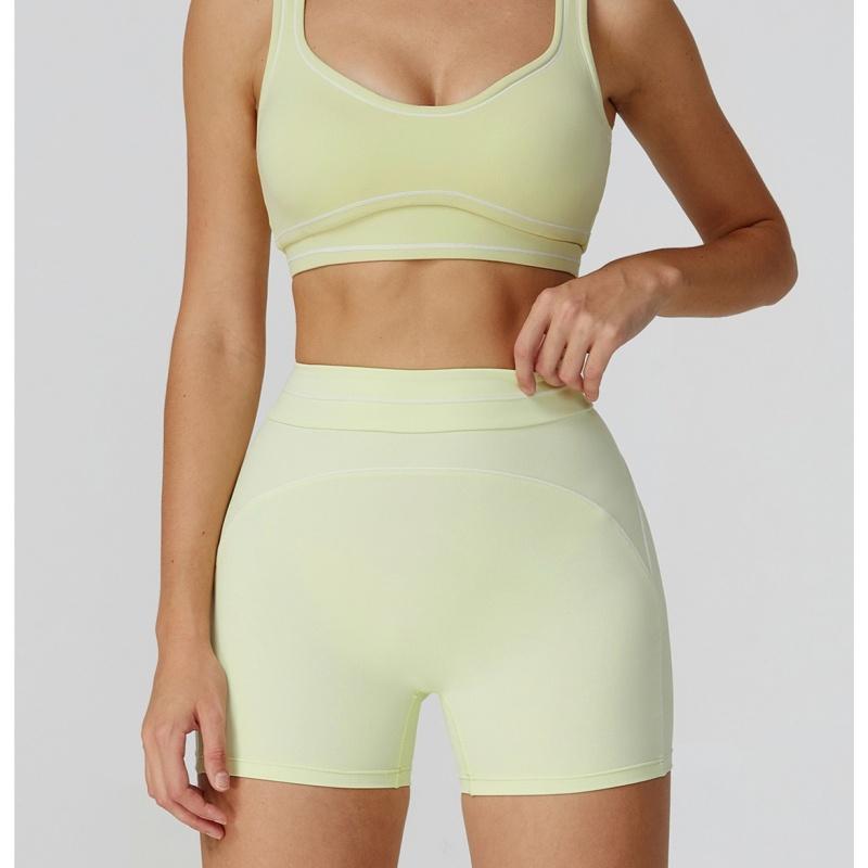 Women High Waist Workout Shorts Fitness Yoga Lift Butt Fitness Ladies Yoga Gym Running Summer Short Pants
