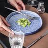 Ceramic Flat Plate Western Style Steak Plate Dining Plates Pasta Dish Sushi Plates Fruit Dish Salad Bowl Dessert Bowl Snack Tray