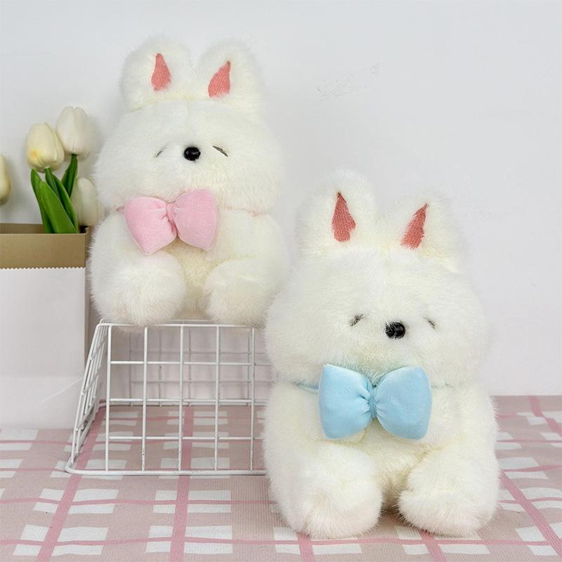 

Rabbit Doll Plush Toy Valentine s Day Gift Love Veil Rabbit Doll Large Size Grab Doll Color random delivery