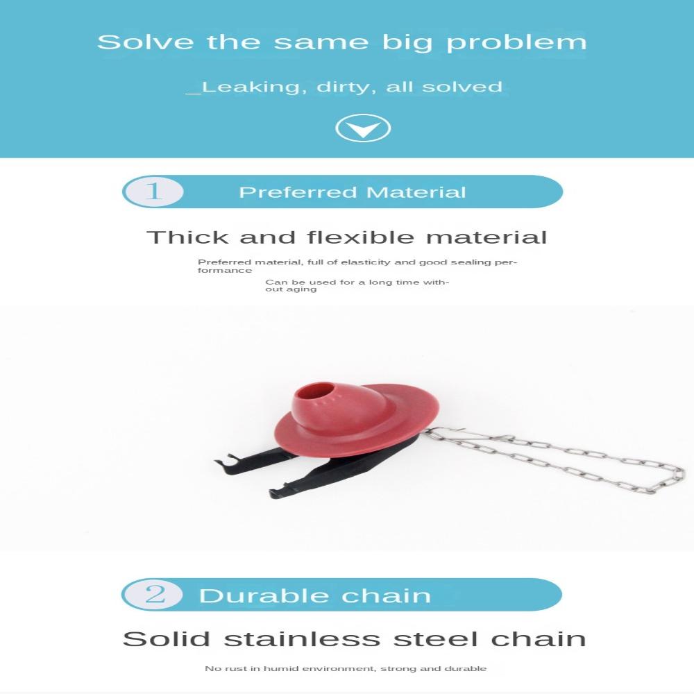 Black and Red Replacement Kit US Standard Float Racket Cover Toilet Flapper  Toilet Accessories