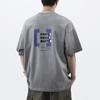 Summer American High-density Knitted Relaxed Fit Printed Mens T-shirt Short-sleeved