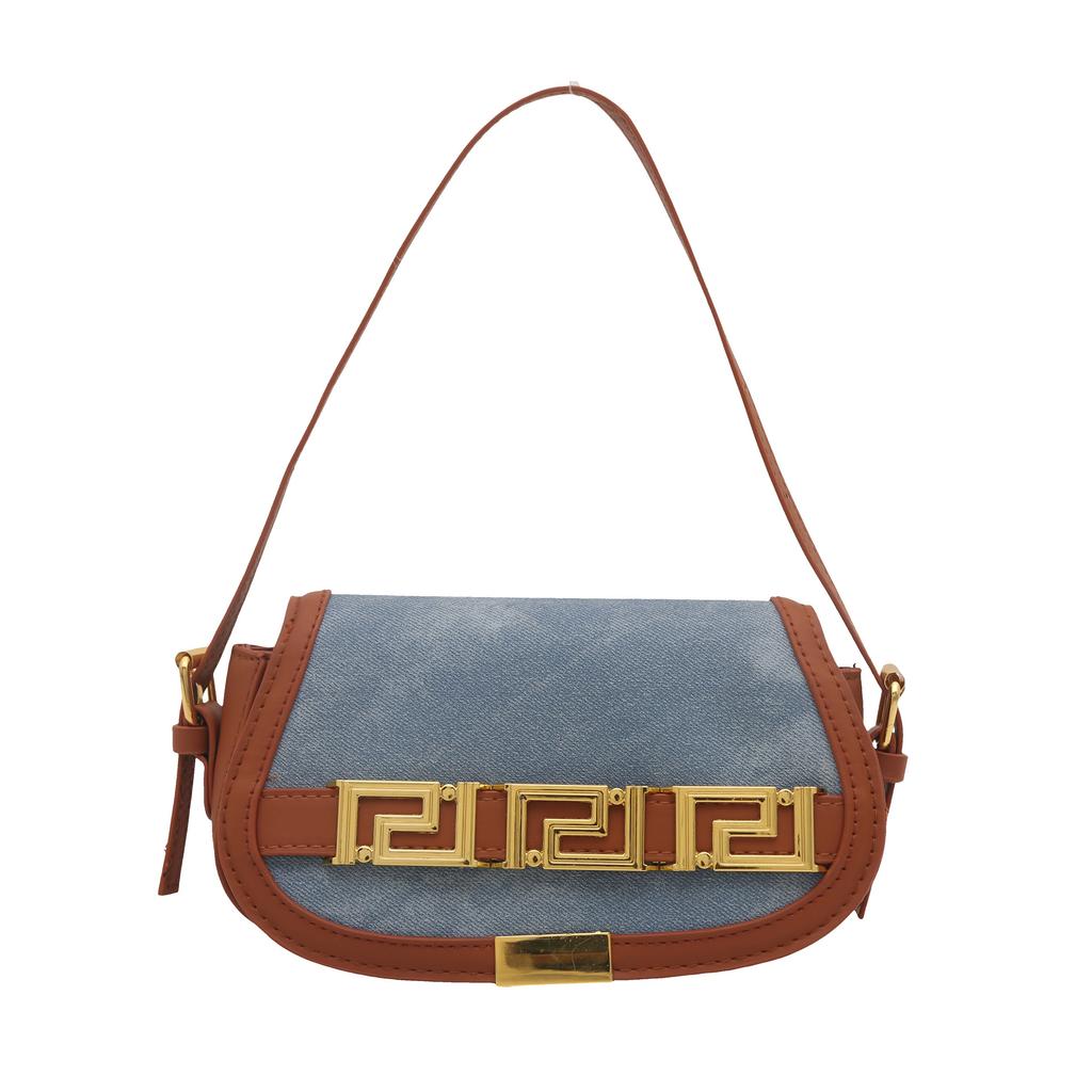 Saddle bag women's bag trendy styling bag foreign style high value shoulder underarm bag crossbody bag