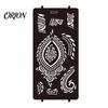 Wedding Henna Stencil Reusable Indian Tattoo Stencils, Mehndi Hand Painting Templates, Bohemian Style DIY Flower Pattern for Body Art, Festival Makeup
