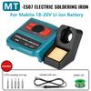 NEW Portable Cordless Soldering for Makita/Milwaukee/Bosch 18/11V Li-ion Battery Station Lithium Soldering Iron for DIY Projects