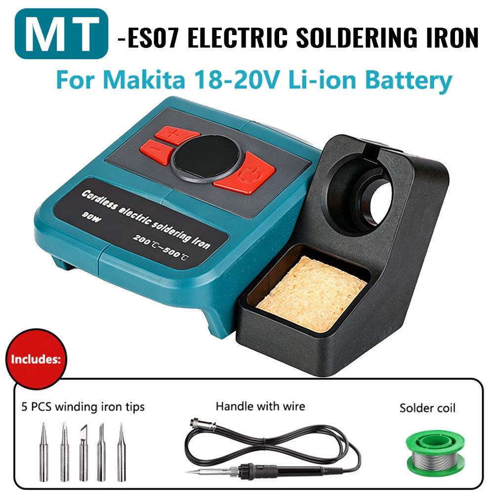 NEW Portable Cordless Soldering for Makita/Milwaukee/Bosch 18/11V Li-ion Battery Station Lithium Soldering Iron for DIY Projects