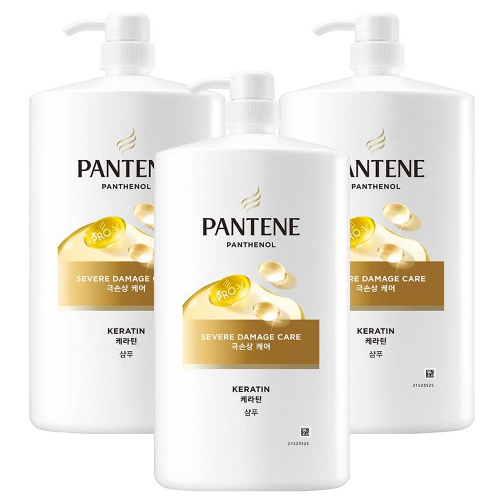 Pantene Extreme Damage Care Shampoo Fruity Floral 1.8L 3 Pcs