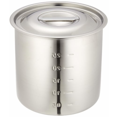 EBM 18-8 Kitchen Pot/Stock Pot, 16cm, Handleless