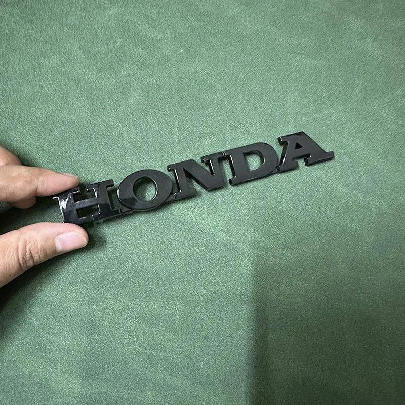 For Honda Fit Civic Freed Fiber Accord CRV CR V Jazz Hybrid Odyssey Sticker Accessories 3D Metal Hybrid Logo Car Emblem Badge
