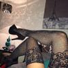 Women Sexy Stretchy Fishnet Stockings Over-Knee Socks Lingerie Hollow Pantyhose with Shiny Rhinestones