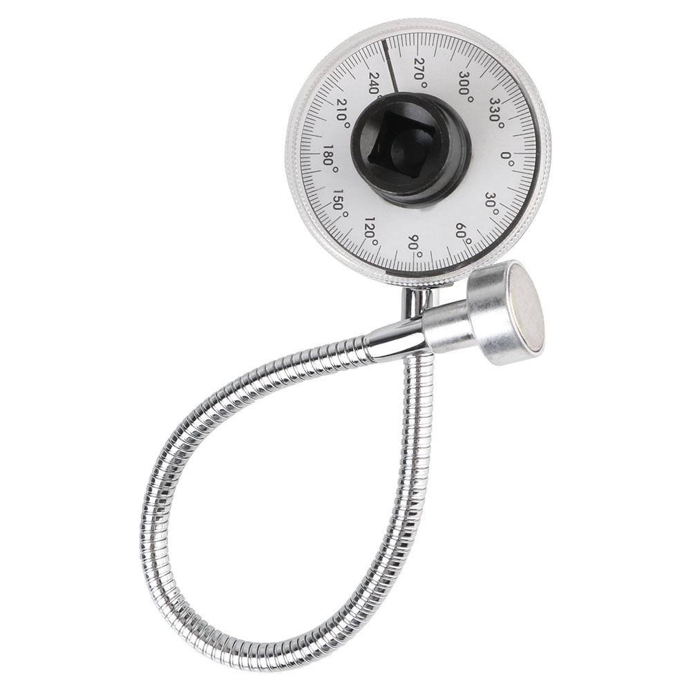 Novo Medidor de Ângulo de Torque de 360 Graus Escala Regular Ajustável Medidor de Torque Chave de Torque Reparo Automotivo