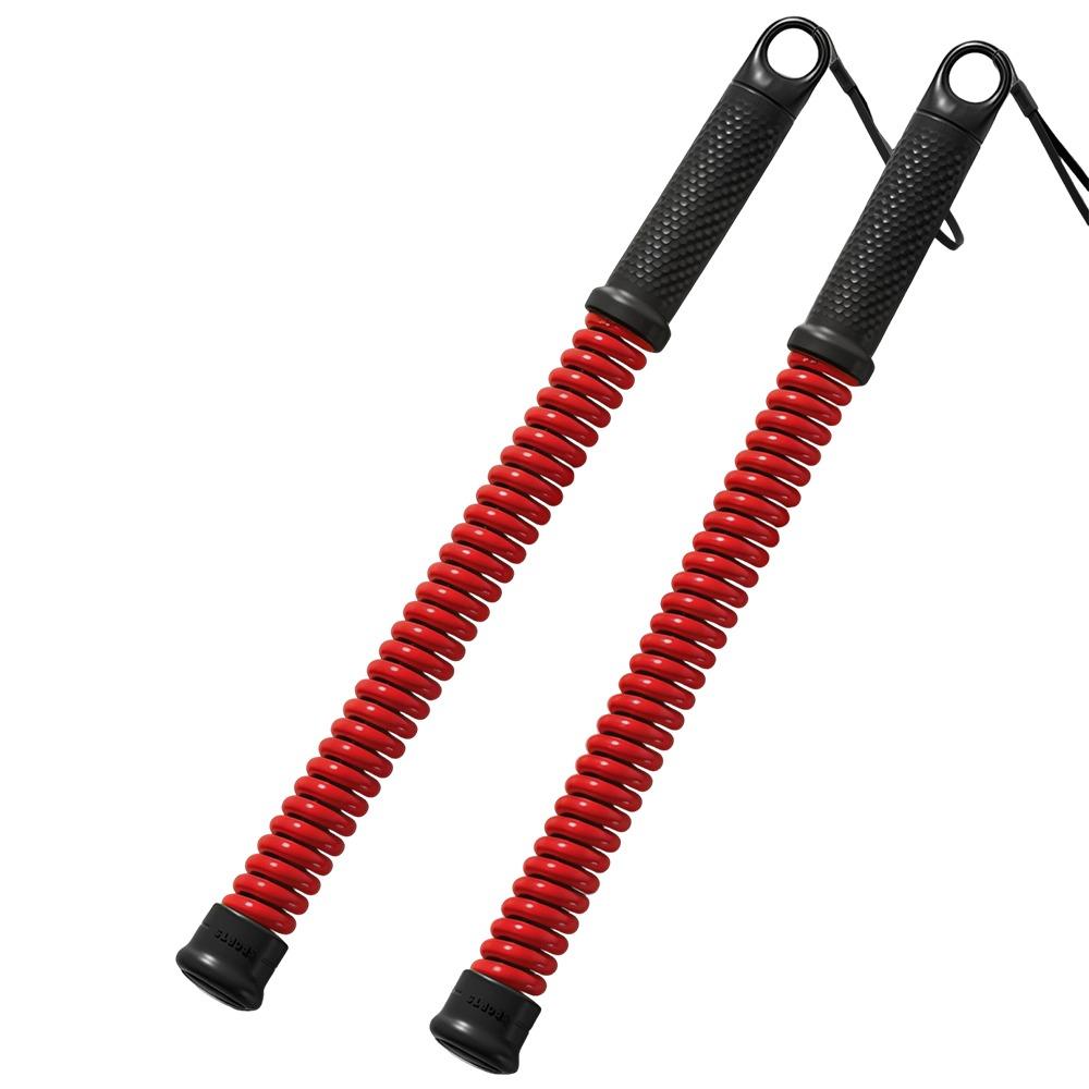 2 Stück Ergonomische Griffkraft-Trainingsstange Tragbarer Armmuskeltrainer Aerobes Training