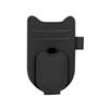 1PC Cat Ear PU Leather Visor Storage Box - Glasses, Card Microfiber PU Leather, Visor Storage Box
