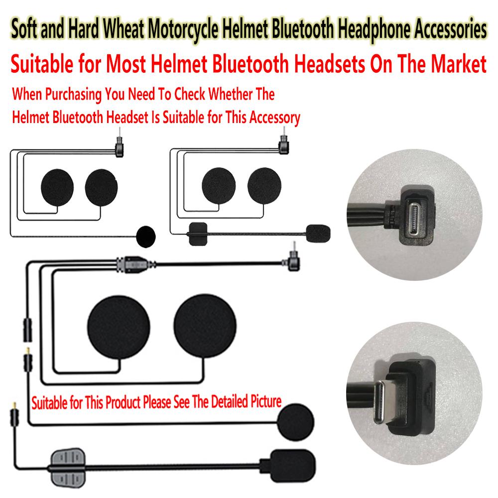 Příslušenství k Bluetooth headsetu s mikrofonem na helmu Je vhodné pro 99 % Bluetooth headsetů Vhodné pro všechny druhy helem
