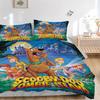 Scoobydoo Zombie Island Print 3Pcs Bedding Setduvet Cover With 2 Bedropillowcase Home Birthday Gift