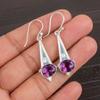 Amethyst Gemstone 925 Sterling Silver Jewelry Handmade Drop/Dangle Earrings1.80" EE-50-7
