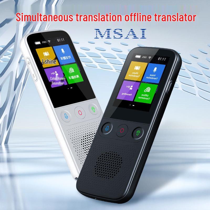 Cross-border Portable Offline Language Translator Earphones with Smart Photo Translation