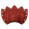 Velcro Sandpaper Delta 140 X 140 X 80 Mm, K60, 5 Pcs., with Holes