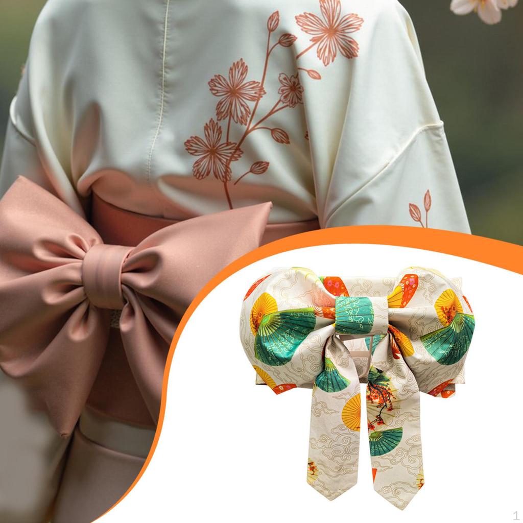 Ceinture Kimono Japonais Nœud Ceinture de Mariage Ceinture de Taille Portable Confortable pour Femme