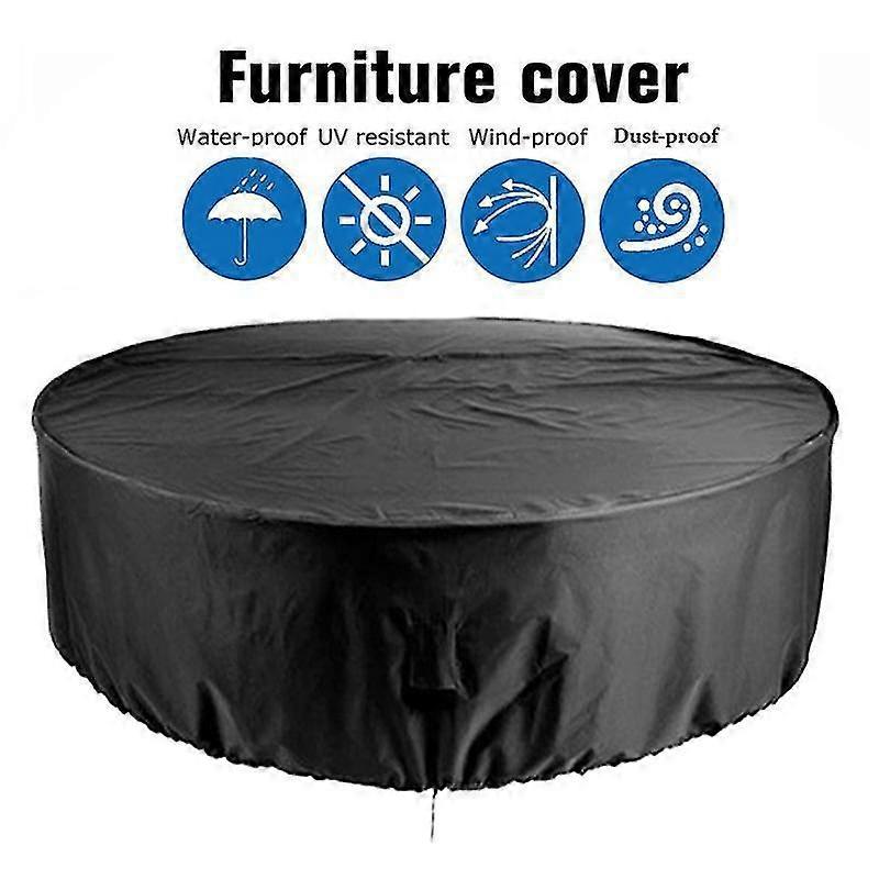 Patio Furniture Covers, Outdoor Furniture Covers Waterproof Round Table Cover Patio Garden Furniture Covers Rain Snow Chair Dustproof Covers