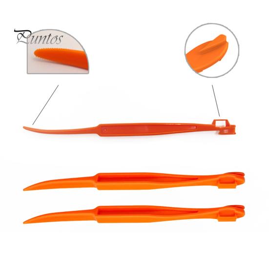 4-teiliges Hand-Orangenschäler-Werkzeug, problemloser Zitrusschalenschneider, einfacher Obstschneider, Zitronenschalenentferner, Küchenhelfer