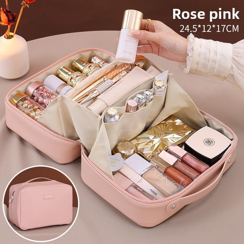 Urban Minimalist Makeup Bag With Waterproof Pu Material For Travel And Daily Use