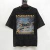 Bombardino Crocodilo Italian Brainrot Washed T Shirt Streetwear Hip Hop Casual Tshirt  Tees Men Women Short Sleeve Oversize