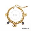 Double-Layer Devil's Eye Bracelet - Titanium Steel, Non-Fading, Japan & Korea Design