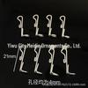 S-Shaped Stainless Steel Hook with Crystal Bead for DIY Partition Curtains and Accessories