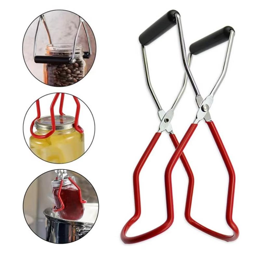7Pcs/Set Green/Red Canning Kit Anti-scalding Can Tong Kitchen Tools Jam Making Tools  Home