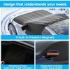 Car Windshield Cover for Ice and Snow - Automotive Windshield Snow Covers with Side Window & Rearview Mirror Protector, Winter Magnetic Car Anti-Snow