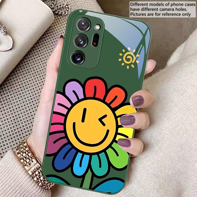 

Мультяшные цветы фиолетовые Для Samsung A 01 02 03 Core 04 05 06 10 12 13 A14 5G 15 16 M 02 12 Note 8 9 10 20 стекло Ультра чехол для телефона Galaxy A03 Core