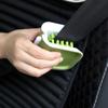 Spazzola per la pulizia della cintura di sicurezza per auto Strumento per il lavaggio della cintura di sicurezza per autoveicoli Accessori per spazzole per pulizia apribili per interni a doppia faccia a U