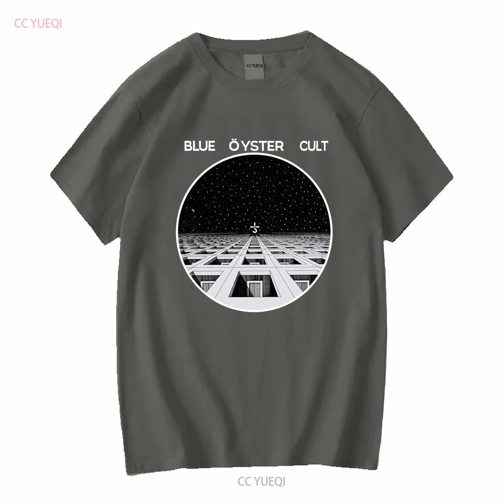 Blue Oyster CulT T Shirt Black S 5XL VN3404 vintage Washed Unisex designer clothes Casual Top For Everyday Wear Stylish fashion