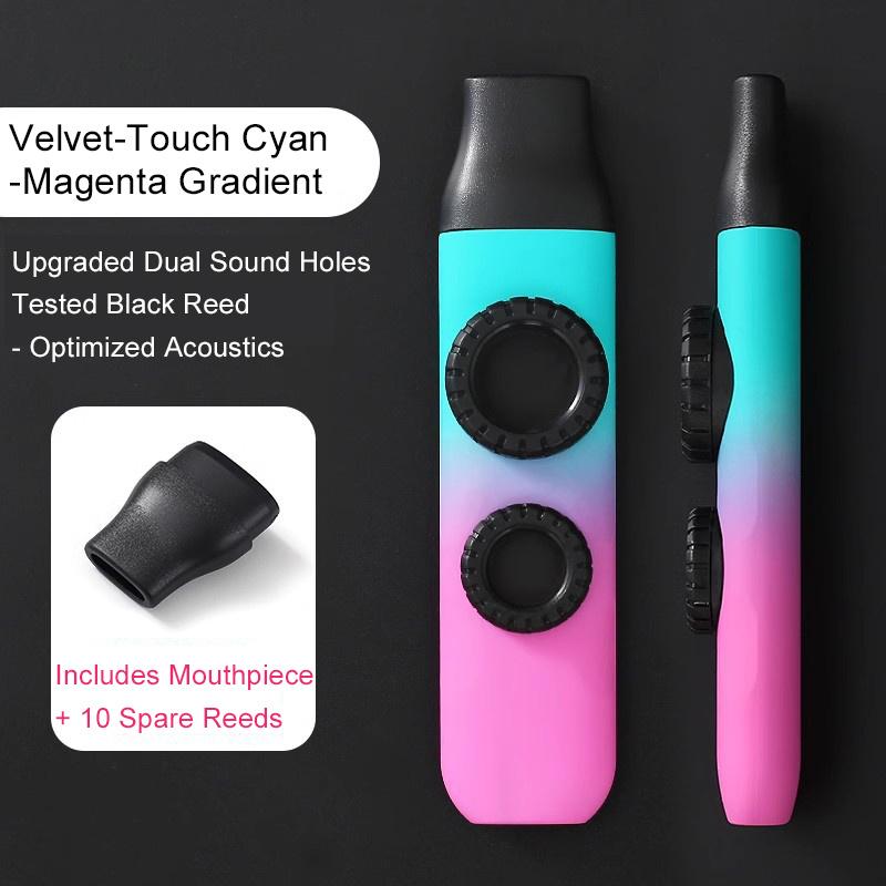 

Kazoo Musical Instrument, Beginner-Friendly Toot Whistle With Reeds, Zuka Wind Instrument For Guitar And Ukulele Accompaniment