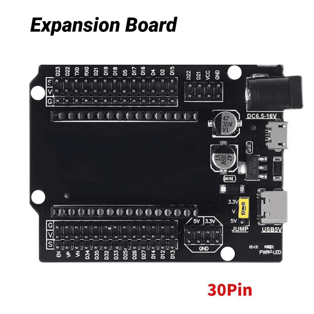 ESP32 Development Board TYPE-C CH340C WiFi+Bluetooth Ultra-Low Power Dual Core ESP32-DevKitC-32 ESP32 Expansion Board