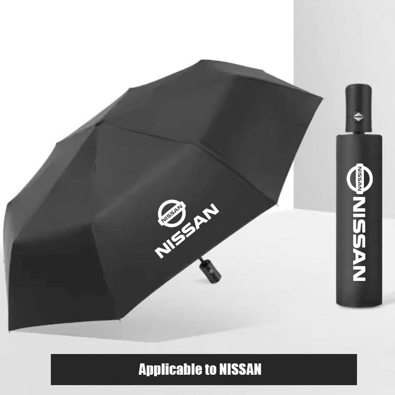 Car Interior Accessories Car Folding Umbrella Portable For Nissan Qashqai J10 J11 Navara Juke GTR 350z Patrol Leaf X-trai