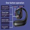Wireless Bluetooth Ear-hook Sports Headset with Digital Display for Apple, Huawei, Vivo, Xiaomi, and OPPO.