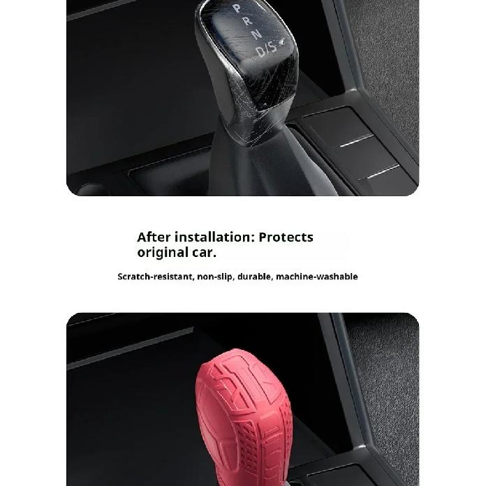 For Volkswagen Variant Car Silicone Automatic Gear Shift Knob Cover Tasteless Antislip Shifter Knob Protective Cover