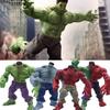 4 Peças Estatueta Hulk Realista Colecionável Duradoura Marvel Vingadores Hulk Figura de Ação Presente de Natal