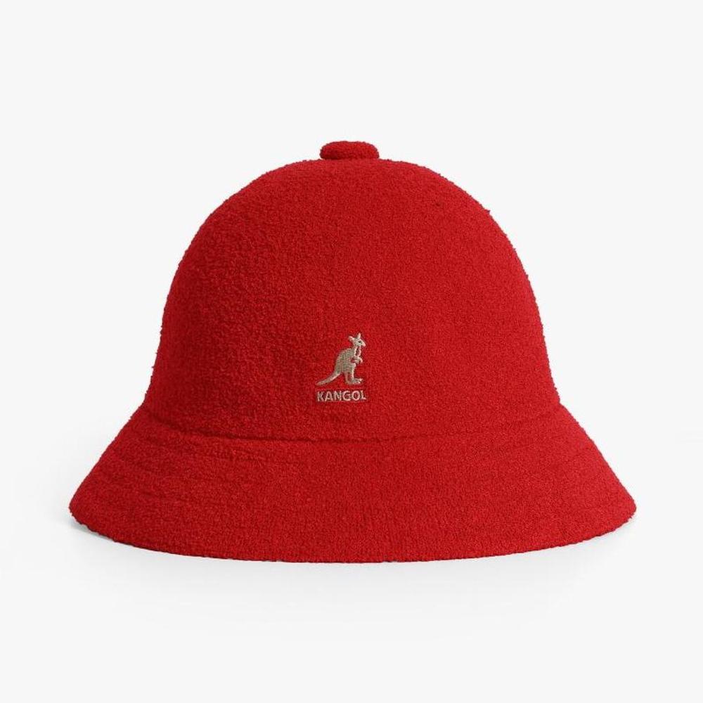 KANGOL 0397BC АЛЫЙ Унисекс Шляпа-ведро 0397BC SCARLET (S)